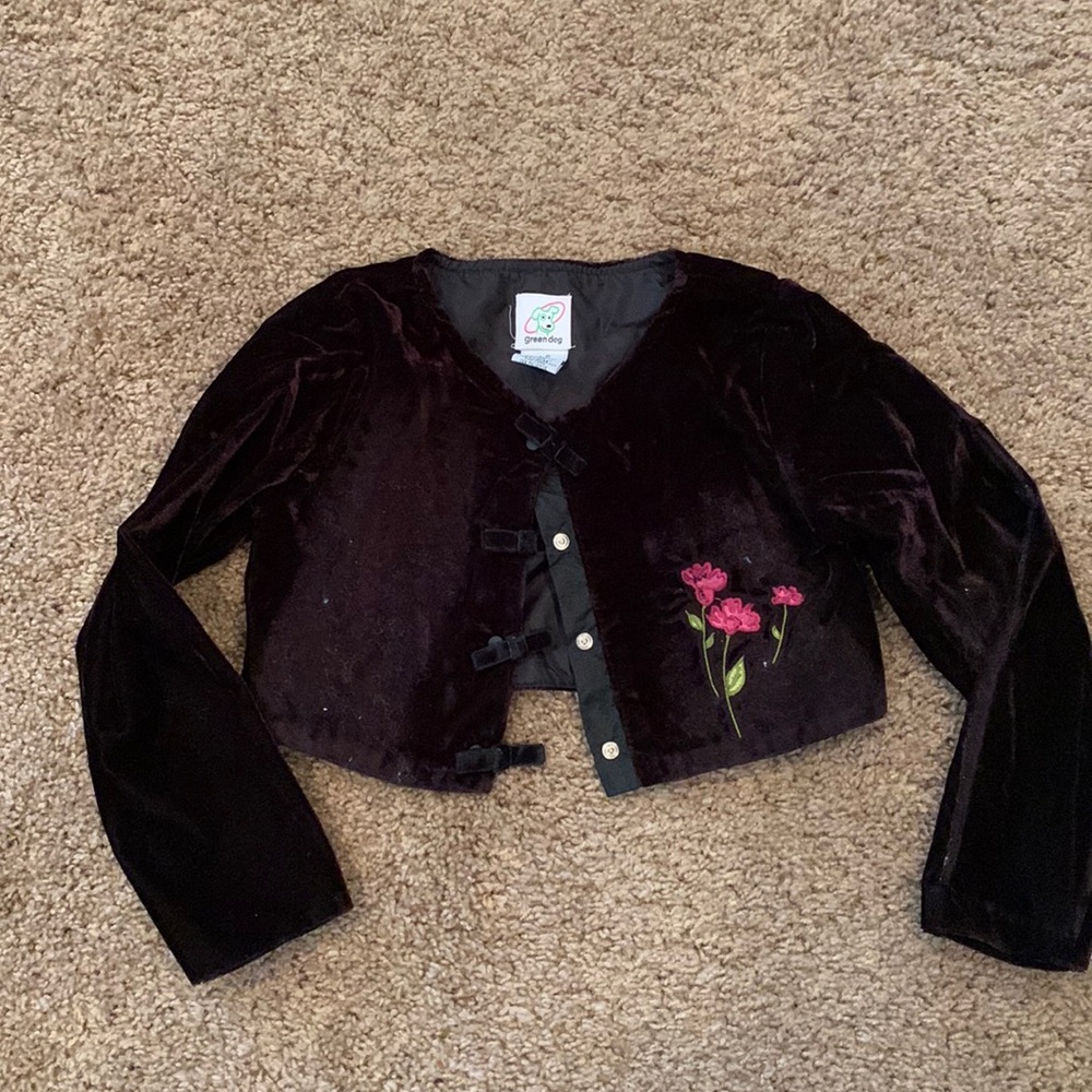 Girl’s snap up sweater